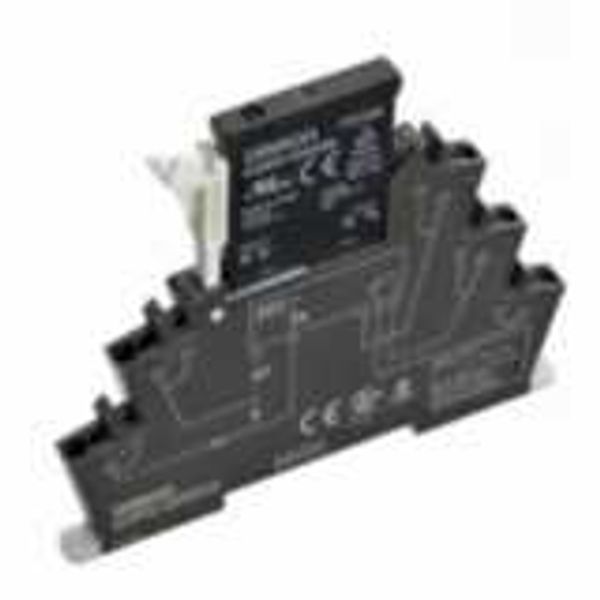 Slimline  SSR 6 mm, incl. socket, AC output TRIAC, 2 A, Push-in termin image 2