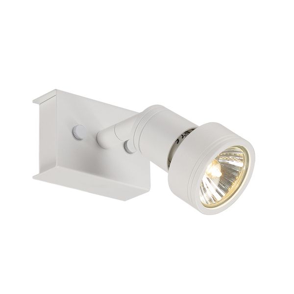 PURI 1 ceiling light, matt white, GU10, max. 50W image 3