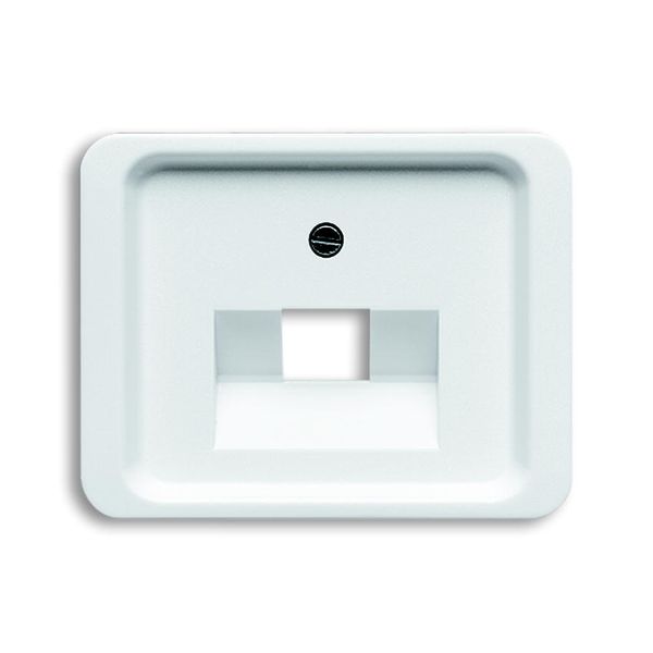 1803-24G CoverPlates (partly incl. Insert) carat® Studio white image 1