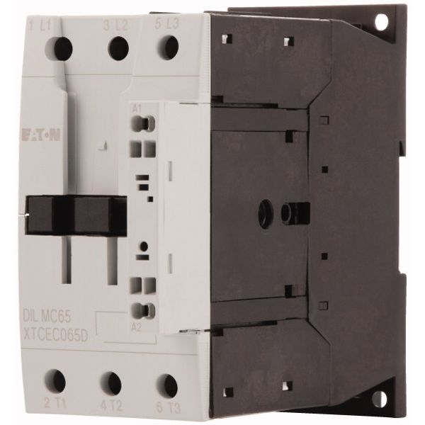 Contactor, 3 pole, 380 V 400 V 30 kW, 230 V 50/60 Hz, AC operation, Spring-loaded terminals image 3
