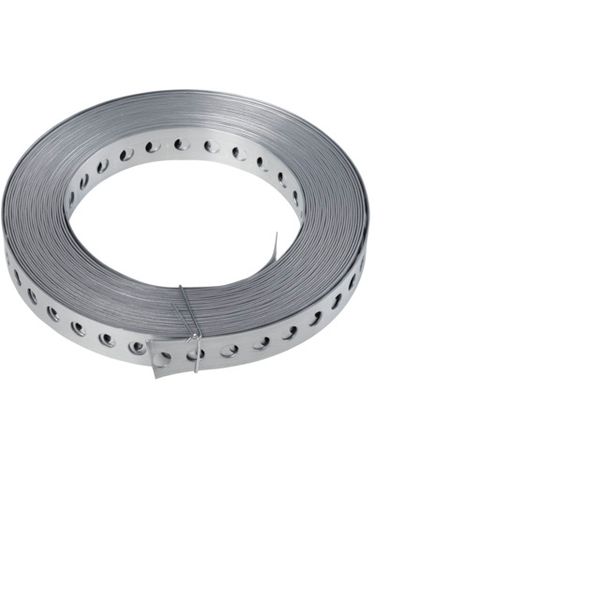 Perforated mounting strip, Galvanized mounting strip, length 10 m image 1