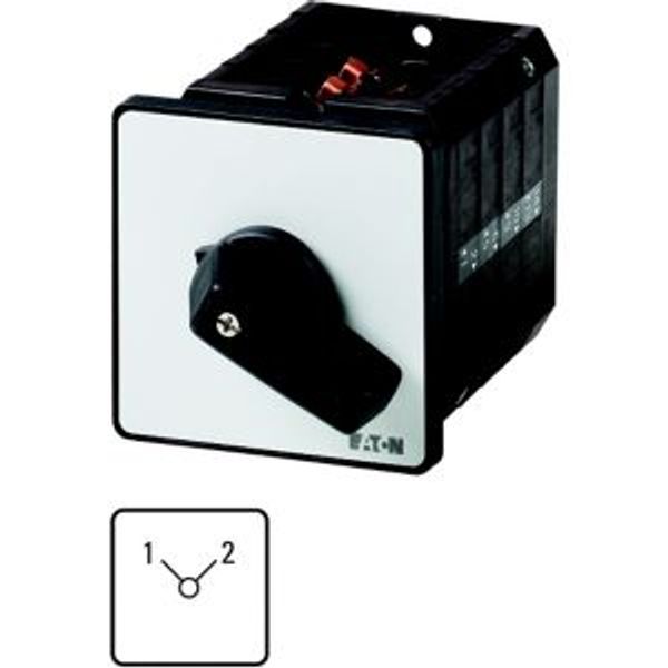Multi-speed switches, T5B, 63 A, flush mounting, 3 contact unit(s), Contacts: 6, 90 °, maintained, Without 0 (Off) position, 1-2, Design number 50 image 4
