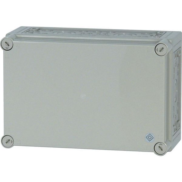 Insulated enclosure, +knockouts, RAL7035, HxWxD=250x375x175mm image 5