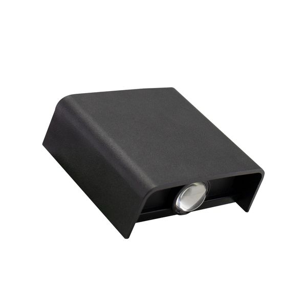 LUNARIX SCONCE 2W CCT 230V IP54 Ra90 110x100x40mm BLACK, up/down light image 1