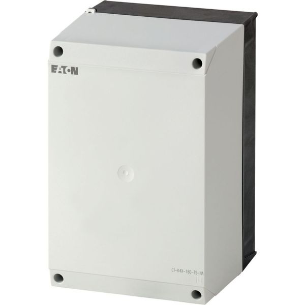 Insulated enclosure, HxWxD=240x160x160mm, +mounting rail, NA type image 4