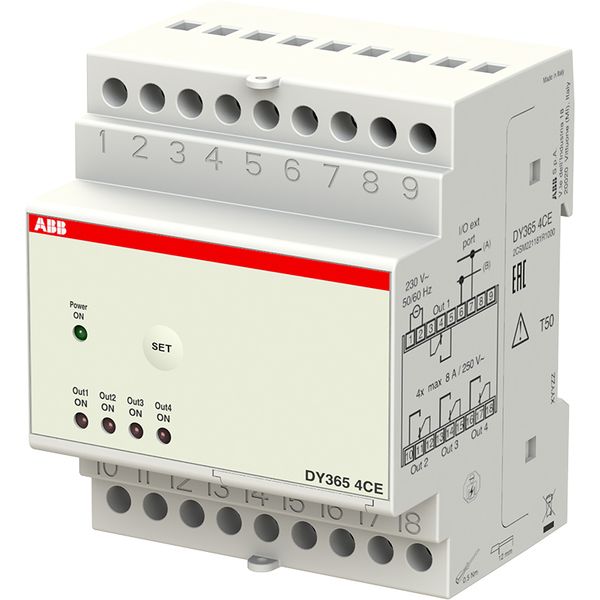 DY365 4CE Digital Time switch image 2