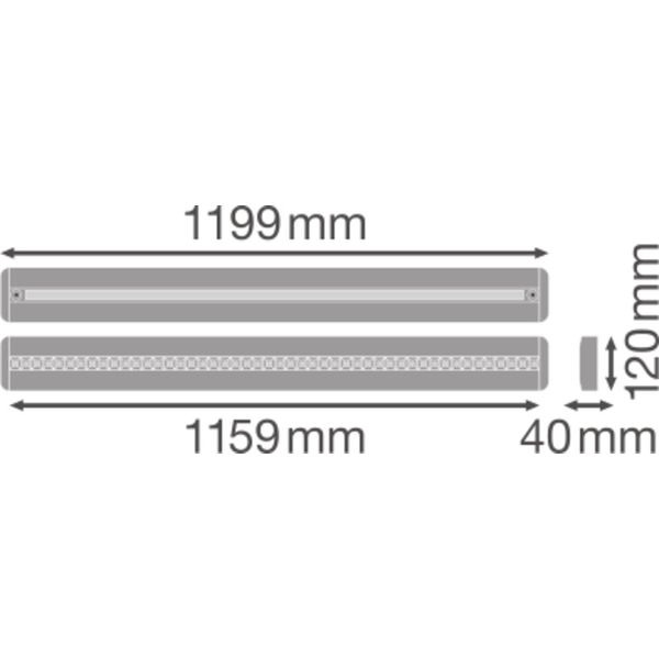 LINEAR IndiviLED® DIRECT/INDIRECT GEN 1 1200 42 W 3000 K image 25