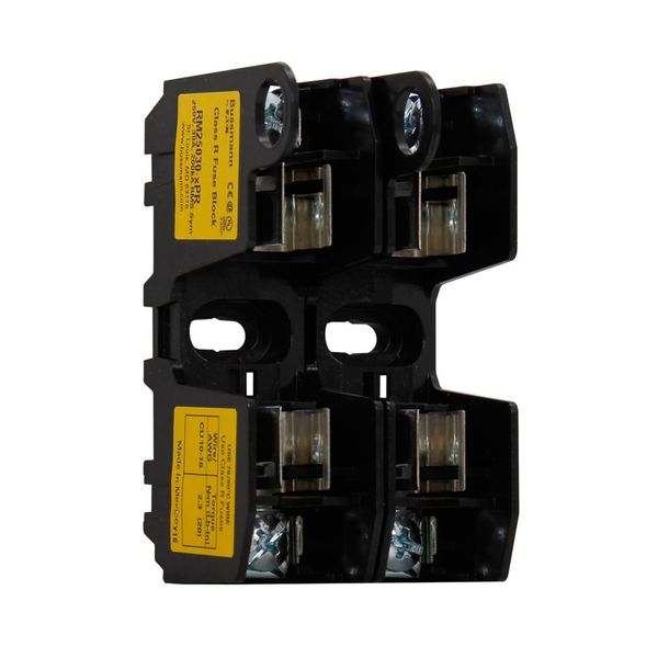 Eaton Bussmann Series RM modular fuse block, 250V, 0-30A, Screw w/ Pressure Plate, Two-pole image 9