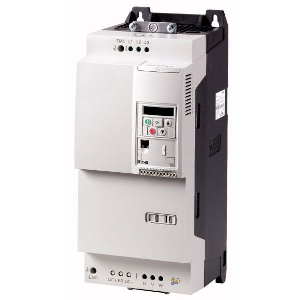 Variable frequency drive, 230 V AC, 3-phase, 30 A, 7.5 kW, IP20/NEMA 0, Radio interference suppression filter, Brake chopper, FS4 image 6