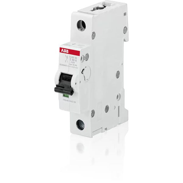 S201M-C10 Miniature Circuit Breaker - 1P - C - 10 A image 2