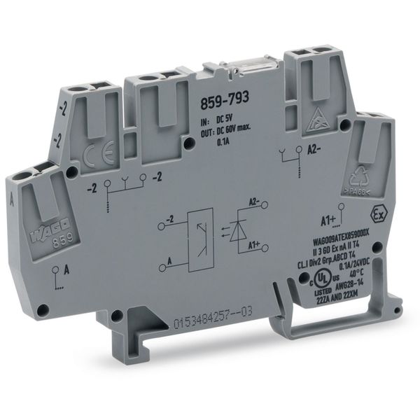 859-793 Optocoupler module; Nominal input voltage: 5 VDC; Output voltage range: 3 … 60 VDC image 2
