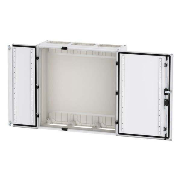 Wall-mounted enclosure EMC2 empty, IP55, protection class II, HxWxD=800x800x270mm, white (RAL 9016) image 16