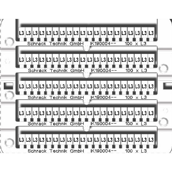 Marking tags 100x 'L3' image 1