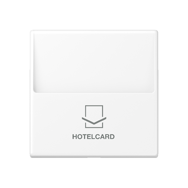 Key card holder f. push-button insert A590CARDWWM image 2