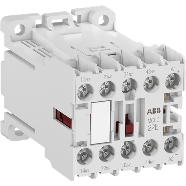 MCRC040ATWN Mini Contactor Relay 4NO 220VDC +/-30% image 3