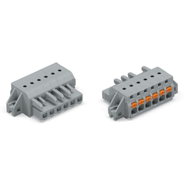 2231-119/031-000 1-conductor female connector; push-button; Push-in CAGE CLAMP® image 3