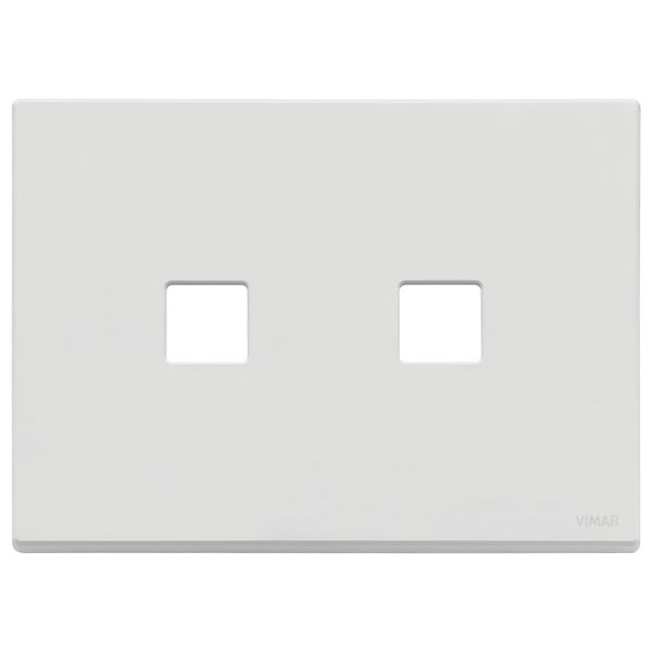 Plate 3Mx2 Flat matt white image 1