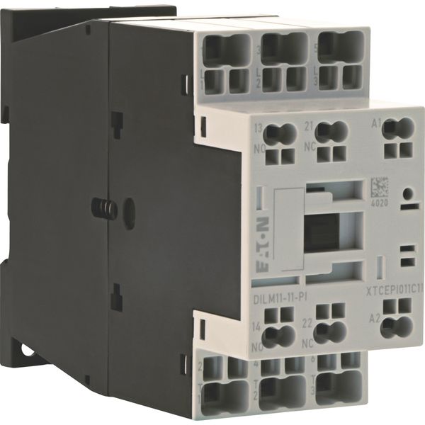 Contactor, 3 pole, 380 V 400 V 5 kW, 1 N/O, 1 NC, RDC 24: 24 - 27 V DC, DC operation, Push in terminals image 9