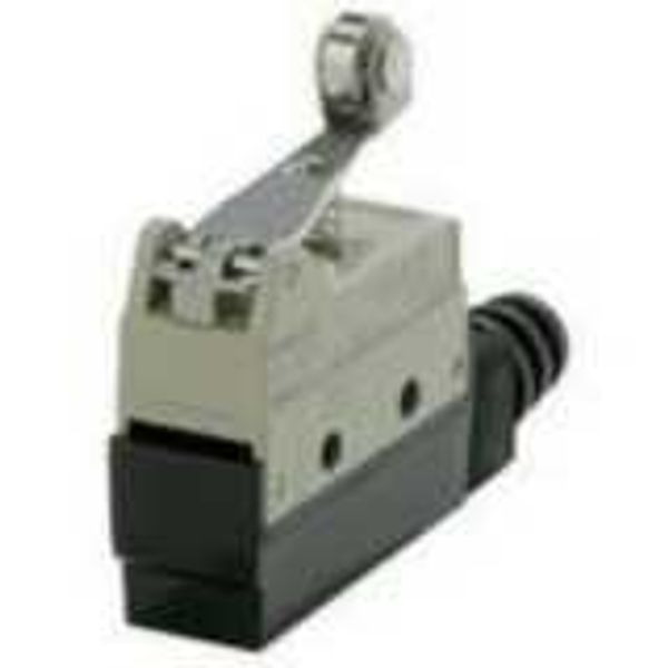 Enclosed switch, short hinge roller lever, SPDT, 10A image 4