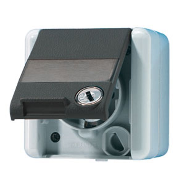 SCHUKO® socket with safety lock and ins. 820NAWSL image 4