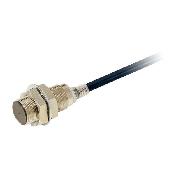 Proximity sensor, inductive, nickel-brass, short body, M18, shielded, image 1