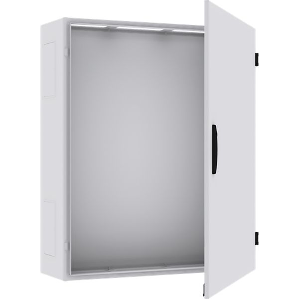 TL109S Wall-mounting cabinet, Field Width: 1, Number of Rows: 9, 1400 mm x 300 mm x 275 mm, Isolated, IP55 image 1