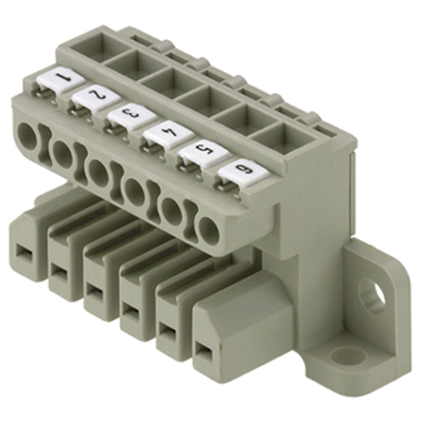 PCB plug-in connector (wire connection), 7.00 mm, Number of poles: 10, image 4