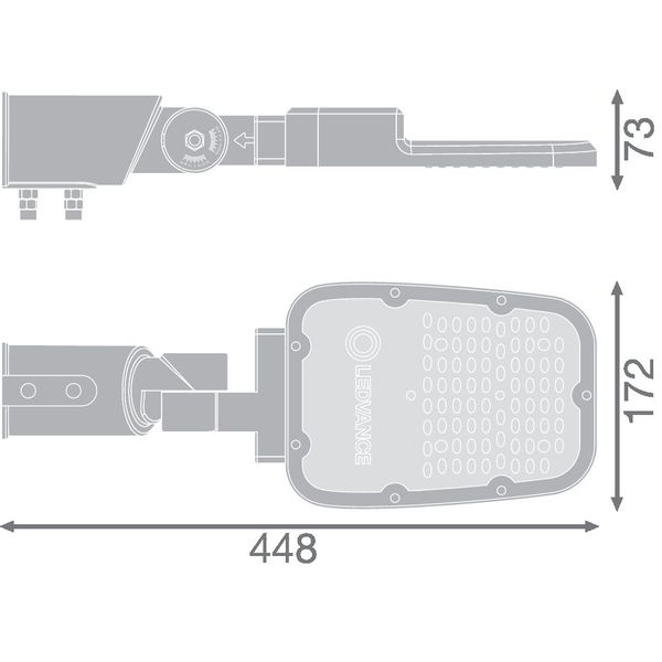 STREETLIGHT AREA SMALL RV20ST 45W 727 RV20ST GY image 10