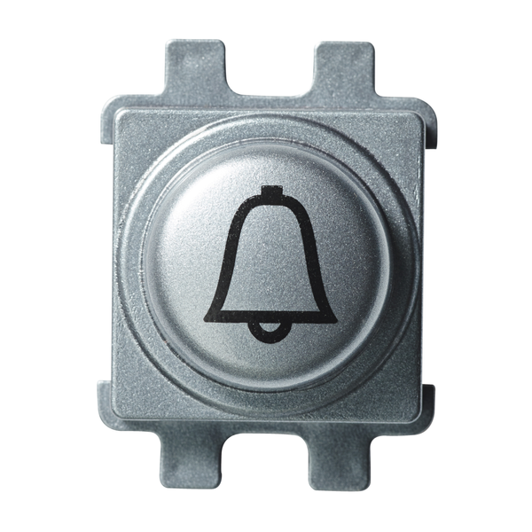 Renova - knob - printed symbol BELL - stainess steel image 4
