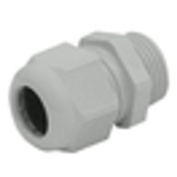 Cable fittings M12x1.5, RAL7035 image 2