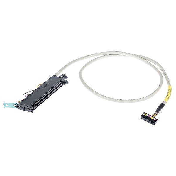 System cable for Siemens S7-1500 16 digital inputs or outputs (compact image 1