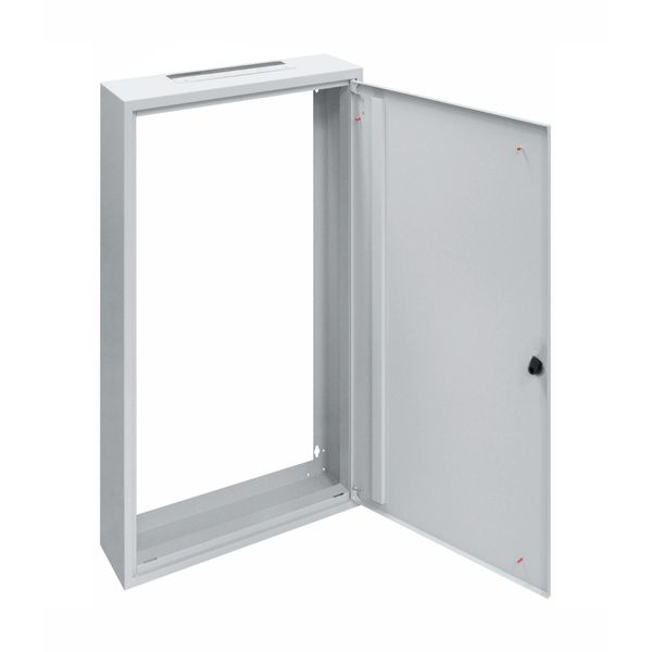 Wall-mounted frame 2A-21 with door, H=1055 W=590 D=250 mm image 1