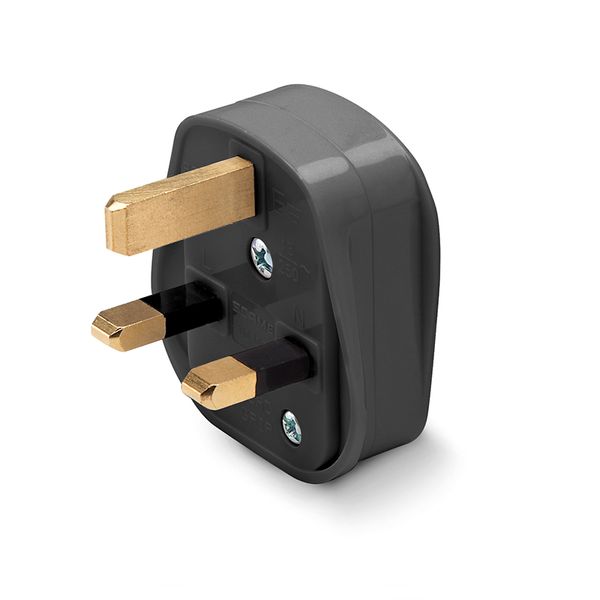 2P+E 13A BLACK QUICK PLUG image 4