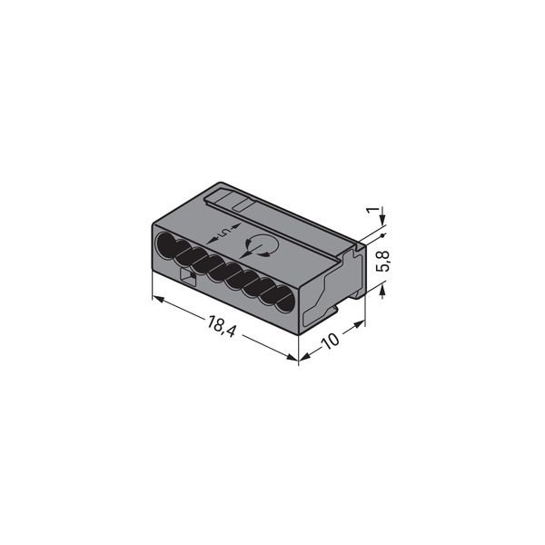 MICRO PUSH WIRE® connector for junction boxes for solid conductors 0.8 image 7