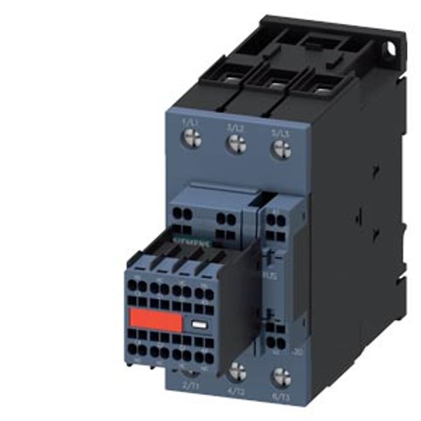 power contactor, AC-3e/AC-3, 51 A, ... image 1