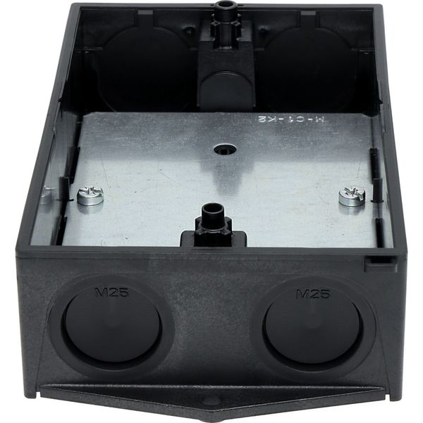 Insulated enclosure, HxWxD=160x100x100mm, +mounting plate image 19
