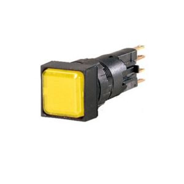 Indicator light, flush, yellow, +filament lamp, 24 V image 2