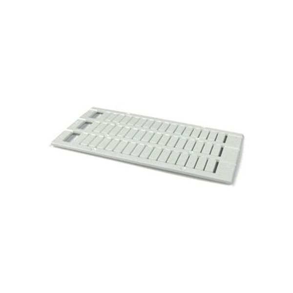 MC812PA, MARKER CARD, F (X100) PRE PRINTED MARK DETAILS, WHITE, HORIZONTAL, -55 – 110?°C image 1