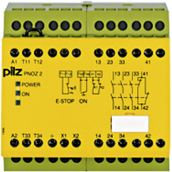 PNOZ 2 230VAC 3n/o 1n/c image 1