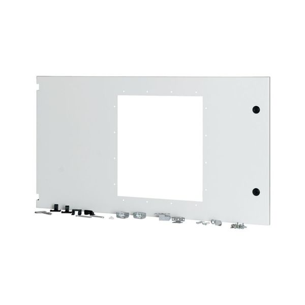 Front door for IZMX40, withdrawable, HxW=550x1000mm, IP55, grey image 6