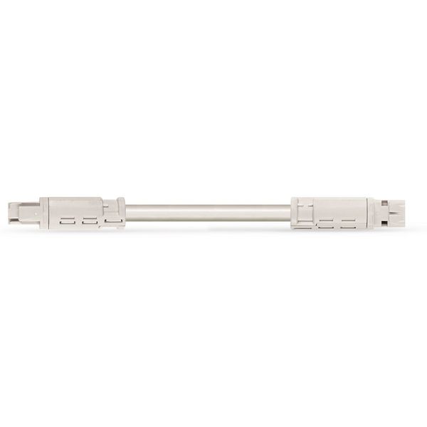 pre-assembled interconnecting cable Eca Socket/plug white image 2