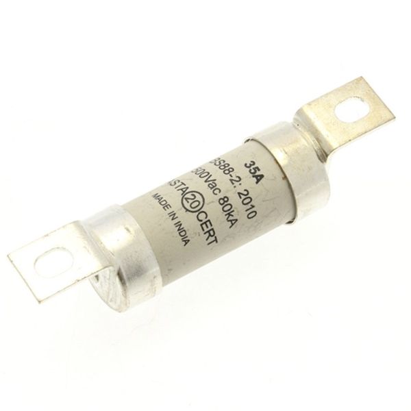 Fuse-link, LV, 35 A, AC 500 V, BS88/A3, 21 x 87 mm, gL/gG, BS image 3