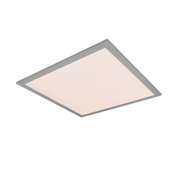 Gamma LED ceiling lamp 45x45 cm grey image 1