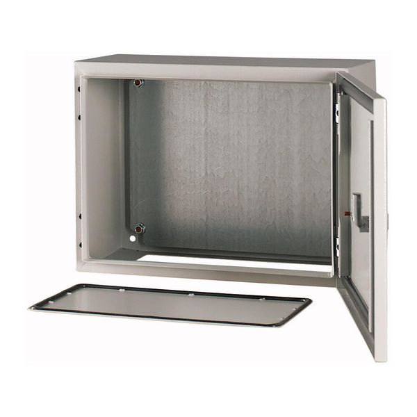 Wall enclosure with mounting plate, HxWxD=300x400x200mm image 7