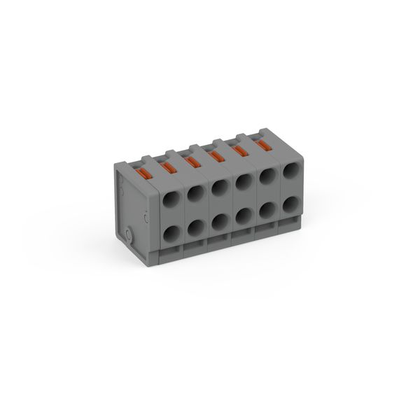 252-306 2-conductor female connector; push-button; PUSH WIRE® image 1