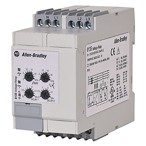 MachineAlert 813S 3-Phase Voltage Relay image 1