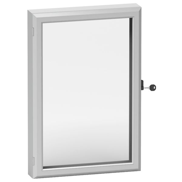 Control window with aluminum frame and 3 mm acrylic window 400 x 400 mm image 3