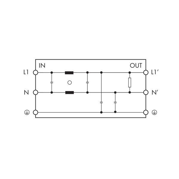 Radio interference suppression filter, 1-phase Radio interference supp image 5