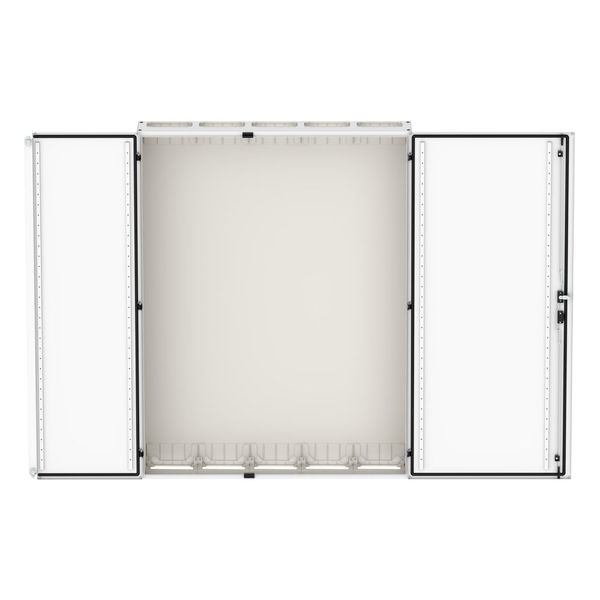 Floor-standing distribution board EMC2 empty, IP55, protection class II, HxWxD=1700x1300x270mm, white (RAL 9016) image 14
