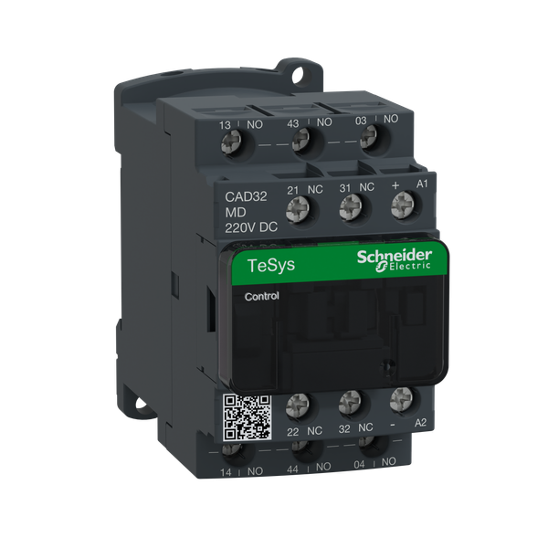 TeSys Deca control relay - 3 NO + 2 NC - = 690 V - 220 V DC standard coil image 5
